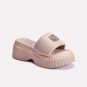 Clara Fawn Platform Slippers 0412366