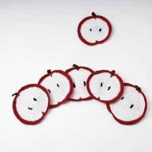 Set of 6 - Crochet Coasters by Purnima